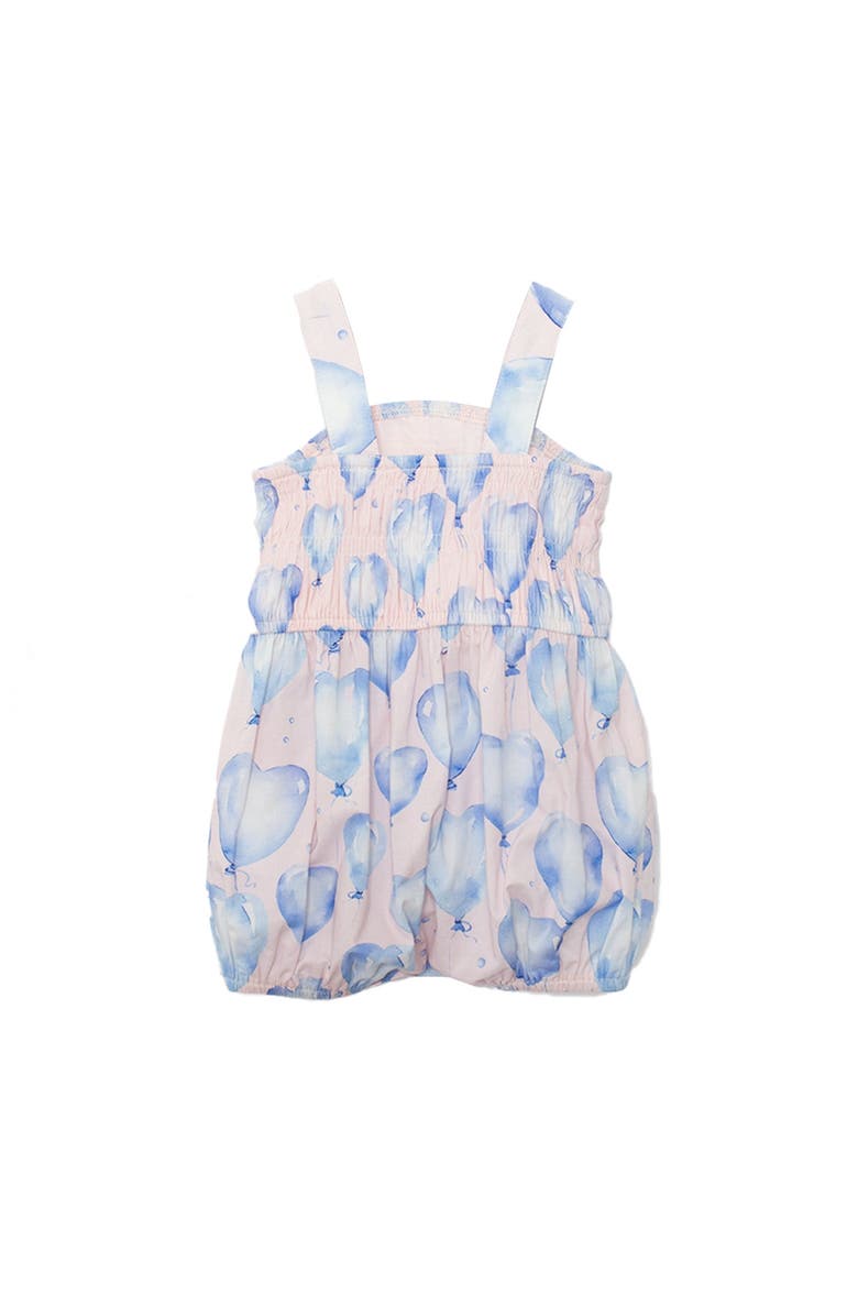 Mabel + Honey Up and Away Sleeveless Romper, Alternate, color, Blue