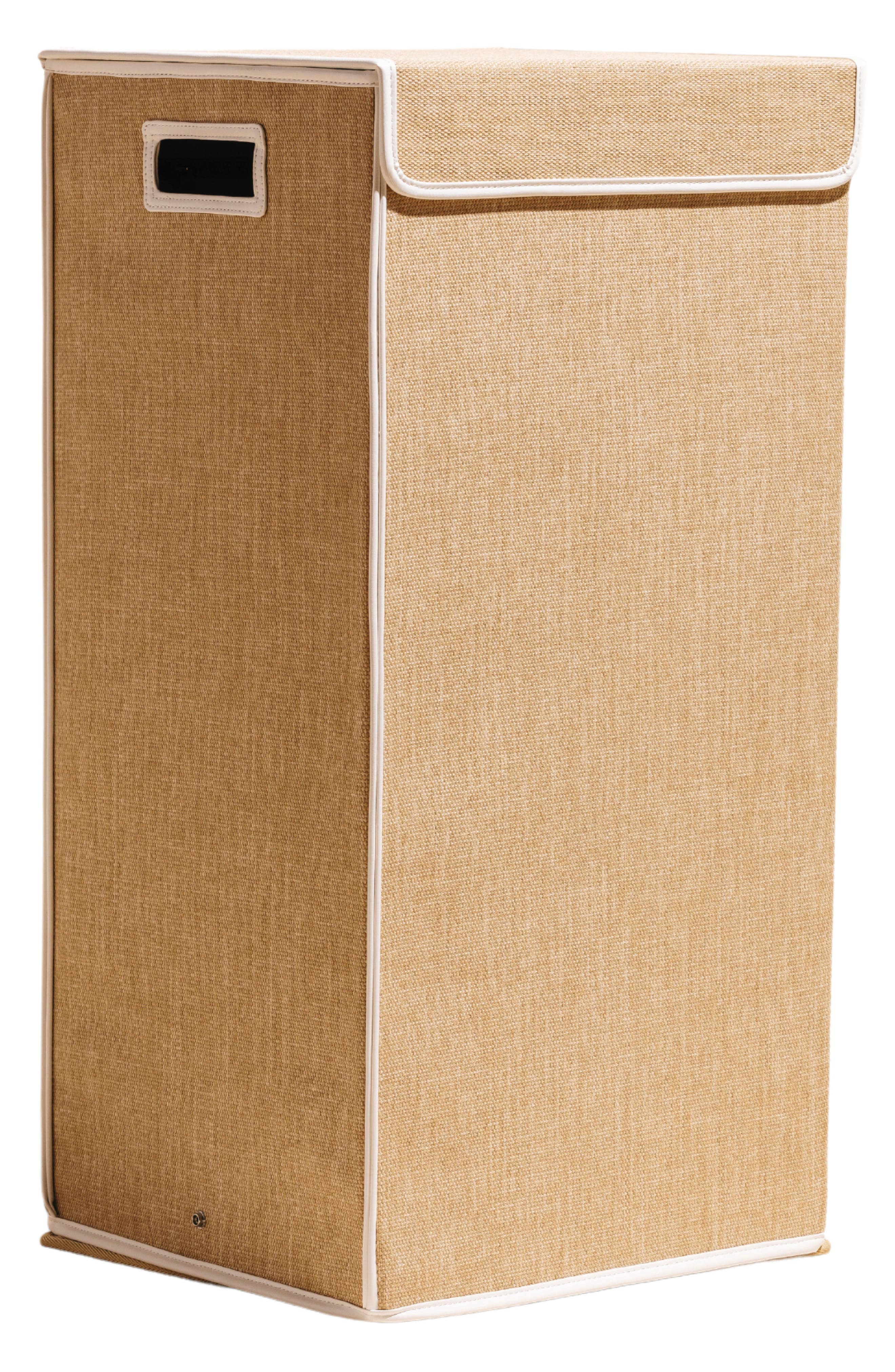 Nori Laundry Hamper in Beige 