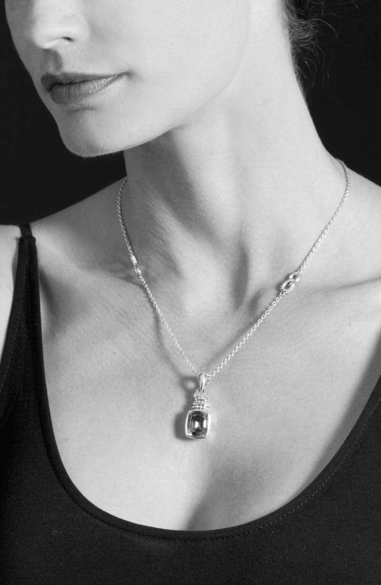 LAGOS Rittenhouse Semiprecious Stone Clip Pendant, Alternate, color, 