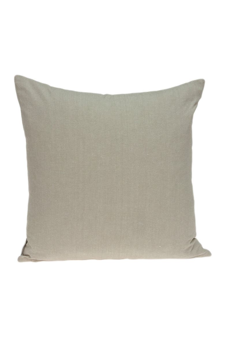Nabia Transitional Pillow - 20" x 20" - Beige, Alternate, color, BEIGE