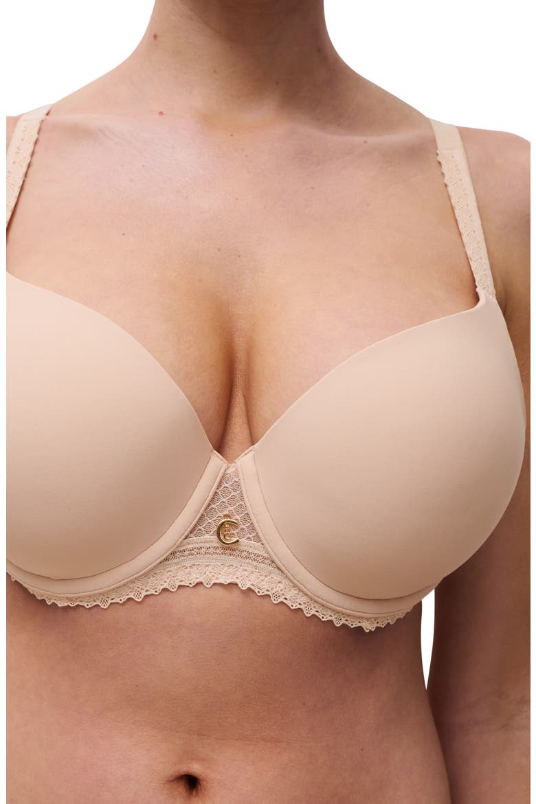 Romance Underwire Low Coverage T-Shirt Bra, Alternate, color, NUDE BLUSH