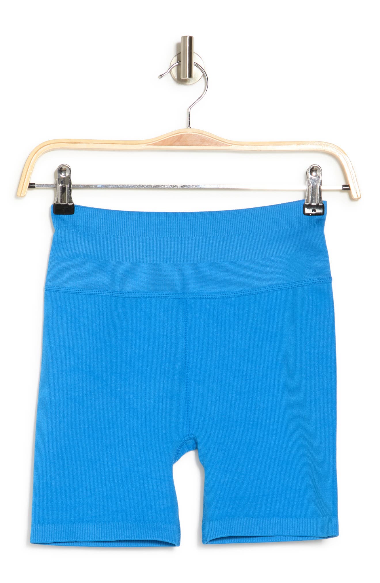 Calvin Klein Thin Rib High Waist Bike Shorts (Women) | Nordstromrack