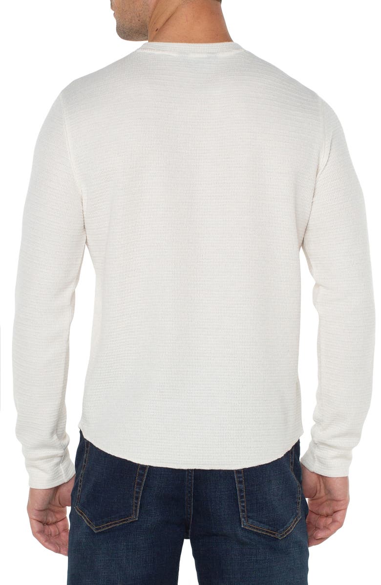Liverpool Los Angeles Crewneck Sweater, Alternate, color, Cream