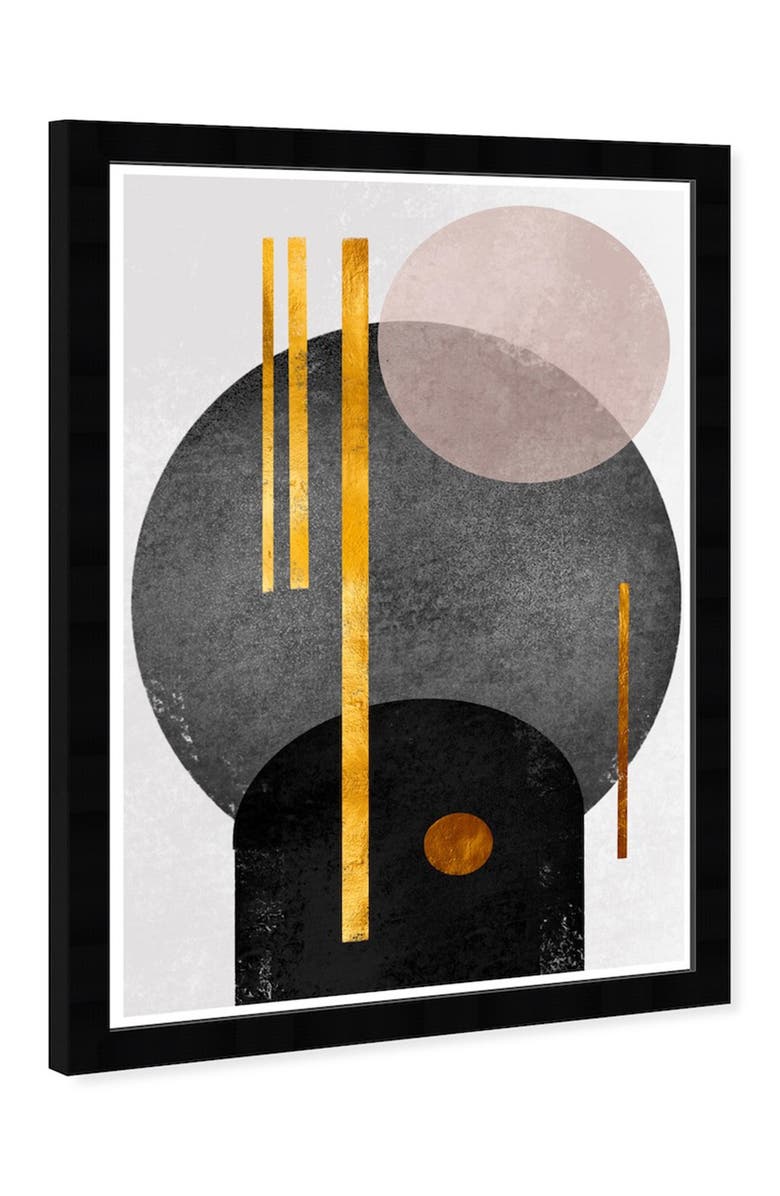 Wynwood Studio Modern Day Shapes Beige Framed Wall Art, Alternate, color, Beige