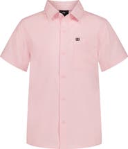 Under Armour Kids' UA Drift Tide Short Sleeve Performance Button-Up Shirt