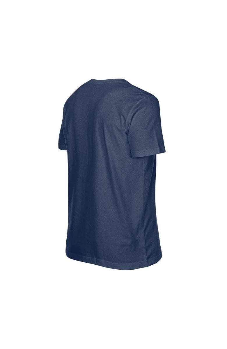 New Era Men's New Era Navy Chicago Cubs Oversized Throwback Distressed T-Shirt, Alternate, color,
