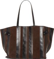 Proenza Schouler Days Striped Leather Tote