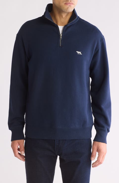 Glen Eden Quarter-Zip Pullover Sweatshirt