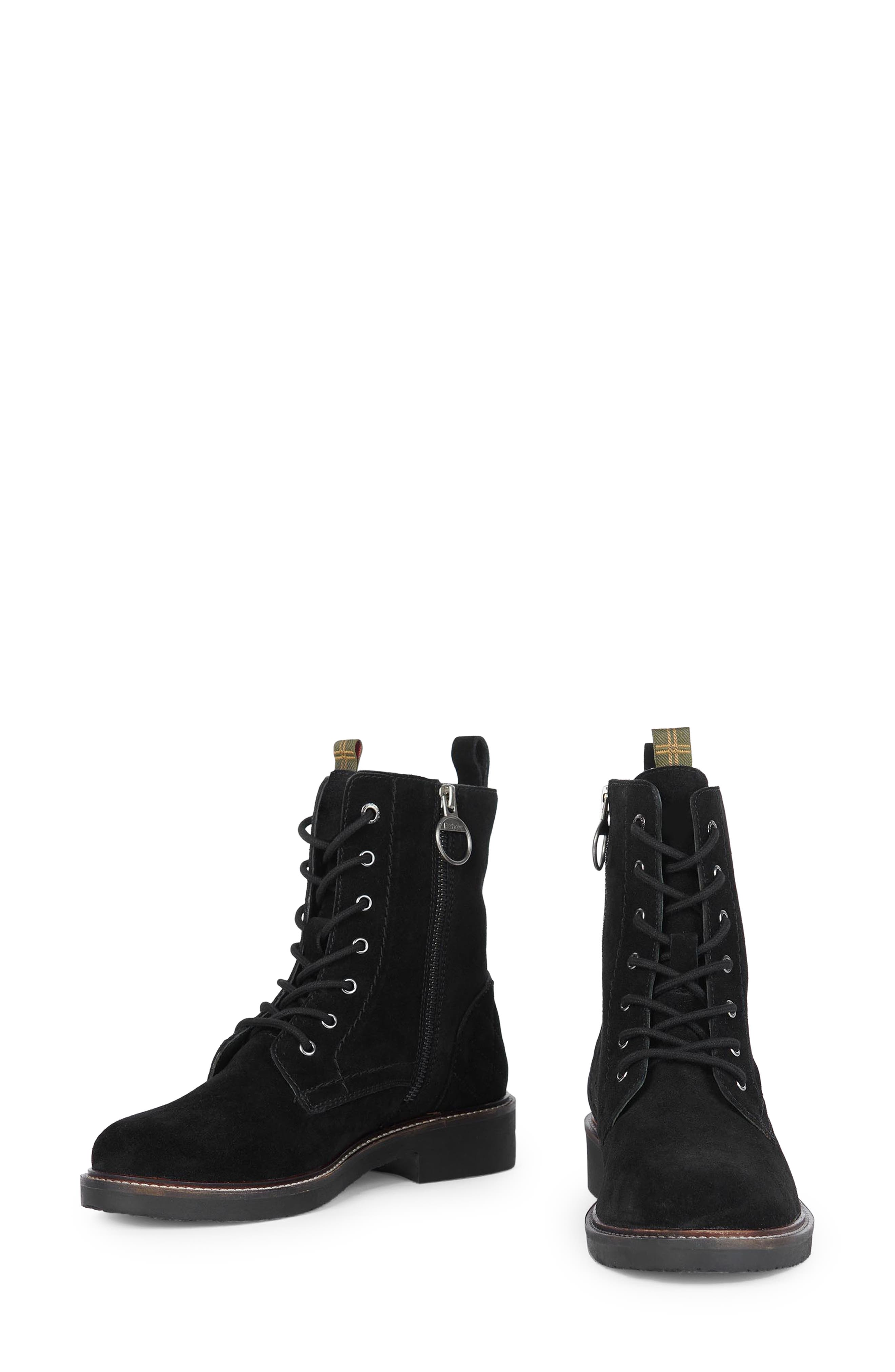 Alexandra Combat Boot, Alternate, color, BLACK