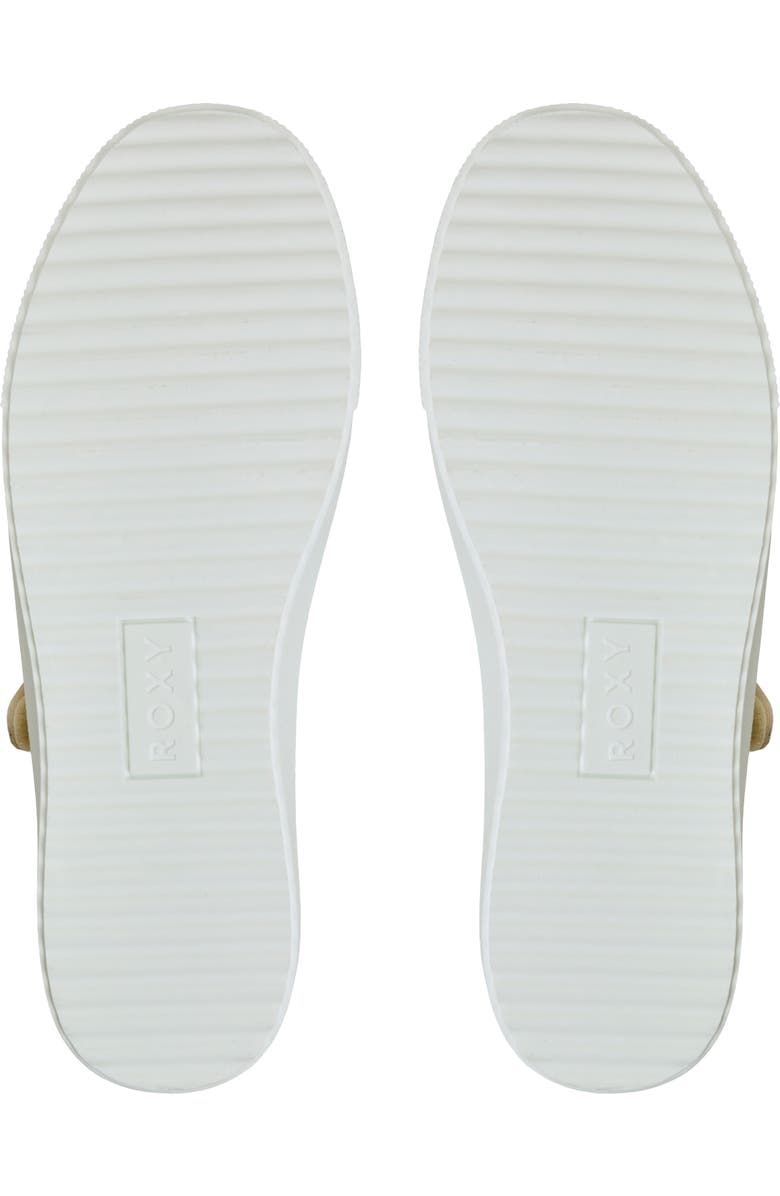 Roxy Sunfari Mary Jane Sneaker, Alternate, color, Cream