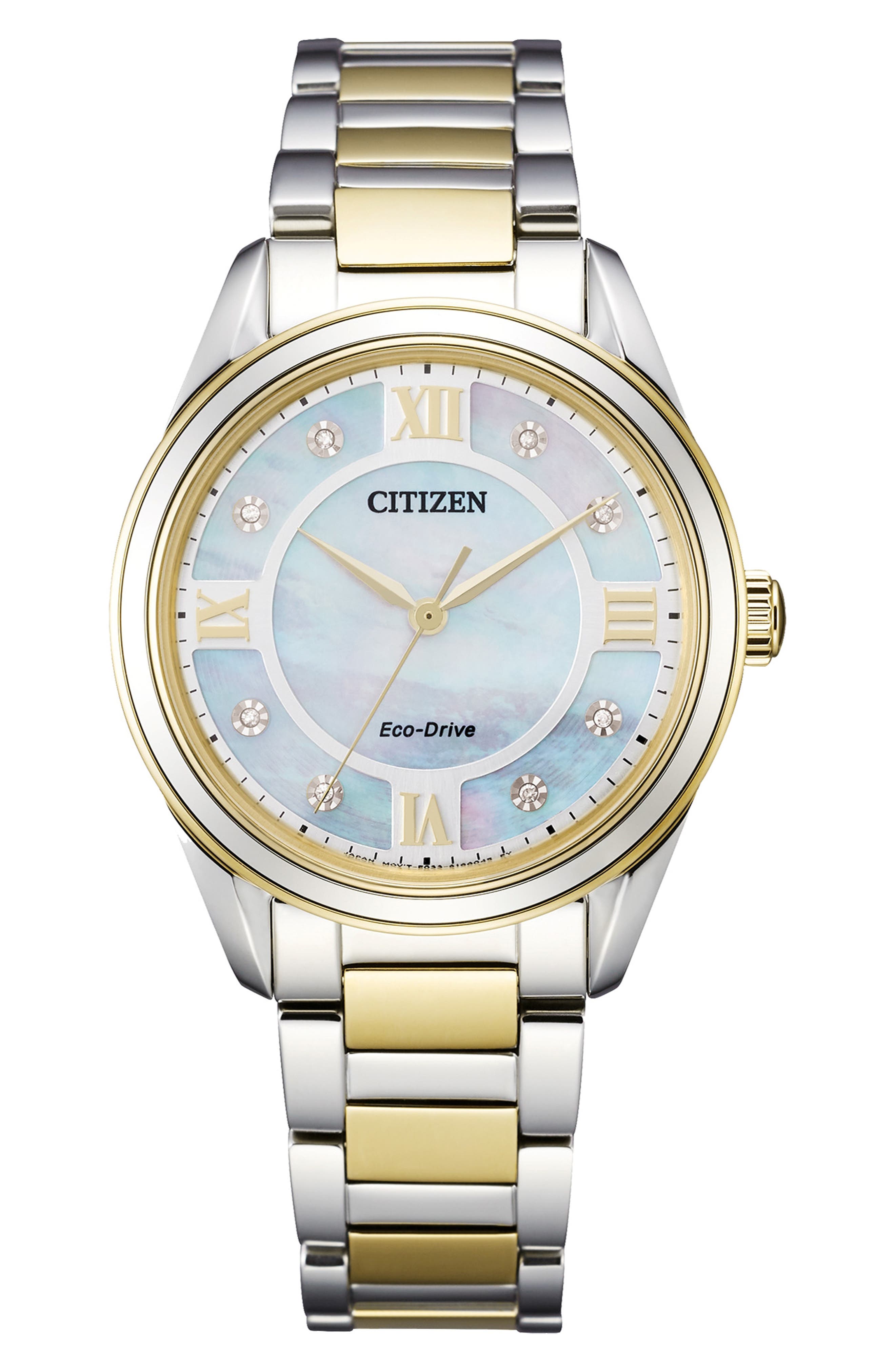 Citizen Eco-Drive Diamond Bracelet Watch, 32mm
