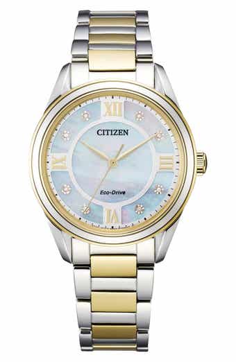 Citizen Eco-Drive Diamond Bracelet Watch, 32mm