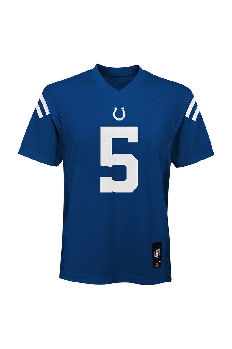 Youth Anthony Richardson Royal Indianapolis Colts Replica Player Jersey, Alternate, color, Royal