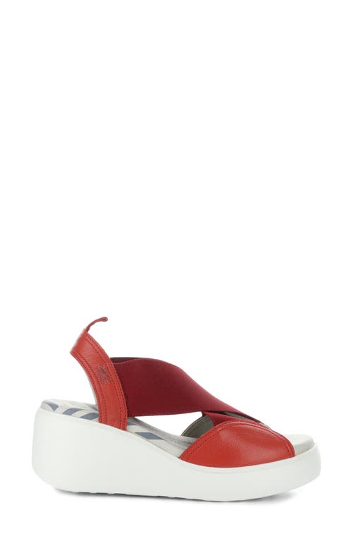 FLY LONDON FLY LONDON DAIF PLATFORM WEDGE SANDAL