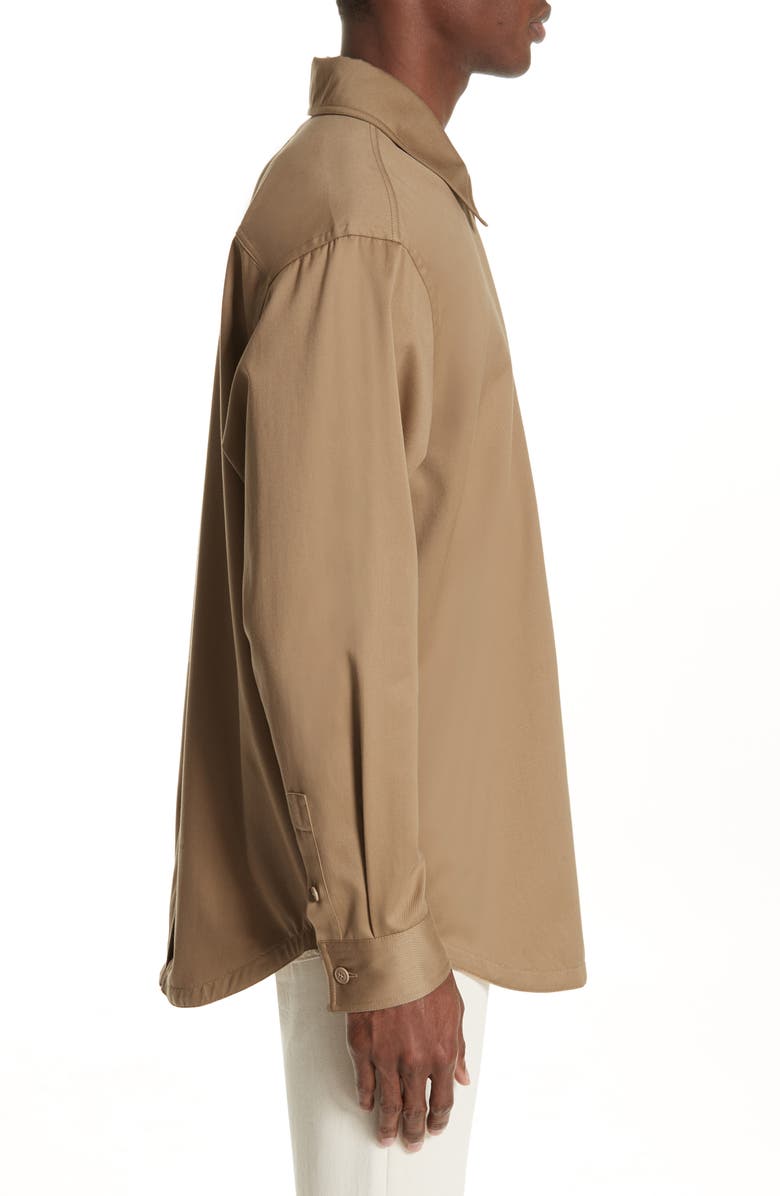 Acne Studios Houston Oversize Sport Shirt, Alternate, color, 