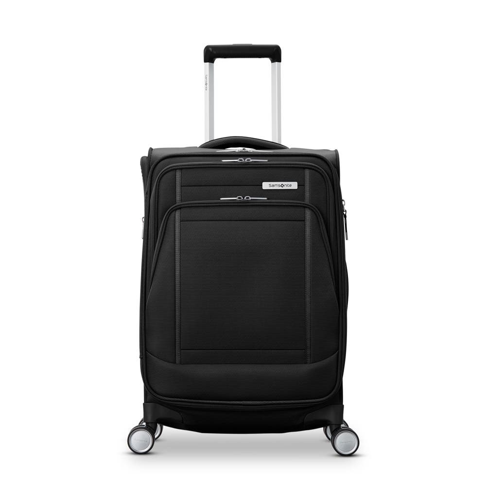 Samsonite UpLIFT 3-Piece Set (CO/MD/LG) Lightweight Softside Expandable Luggage, Alternate, color, Black