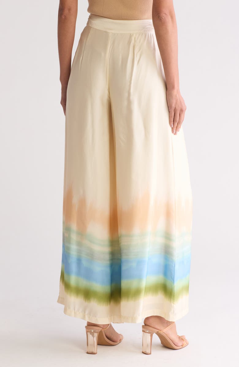 Parker The Jessie Wide Leg Pants, Alternate, color, Eggnog White