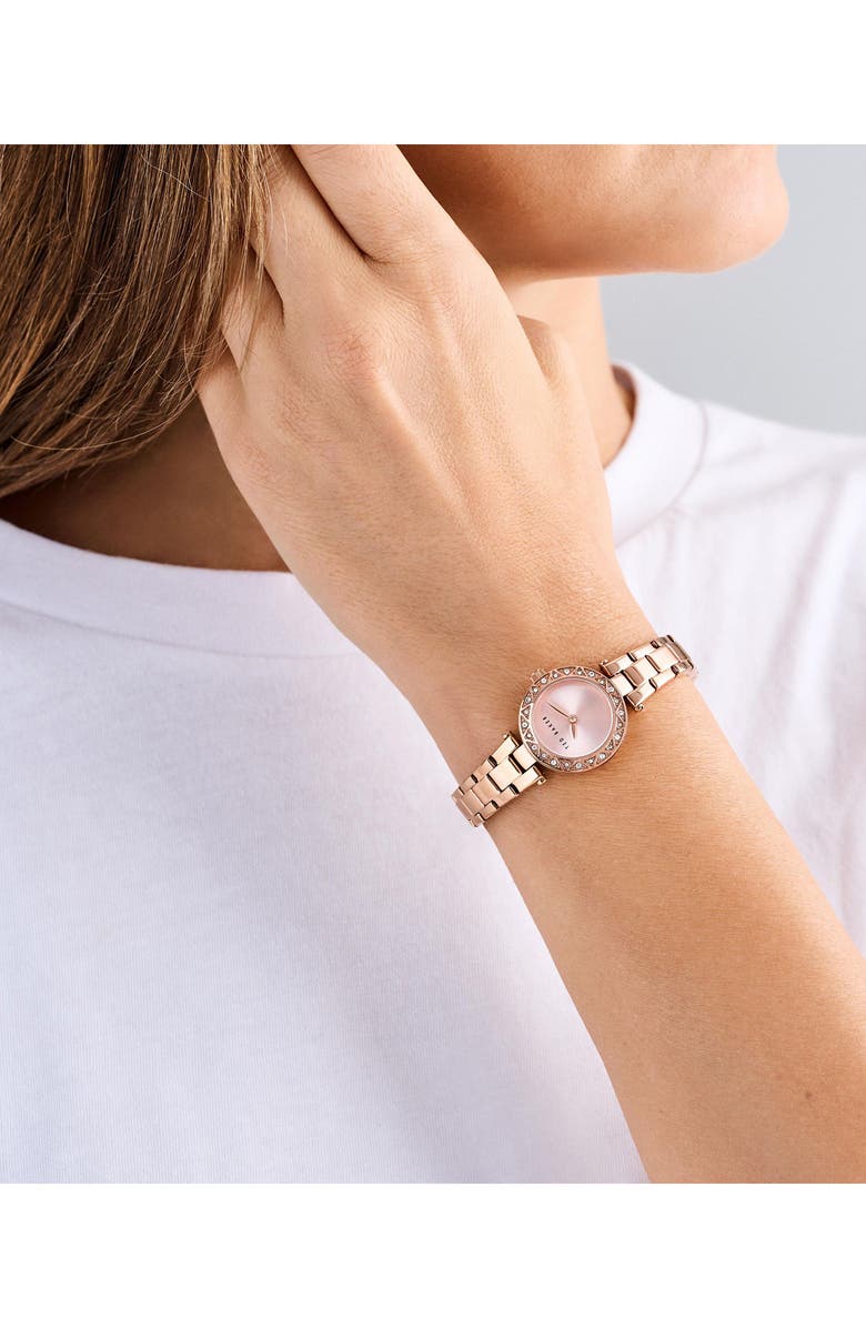 Ted Baker Jolyye Bracelet Watch, 24mm, Alternate, color, Rose Gold
