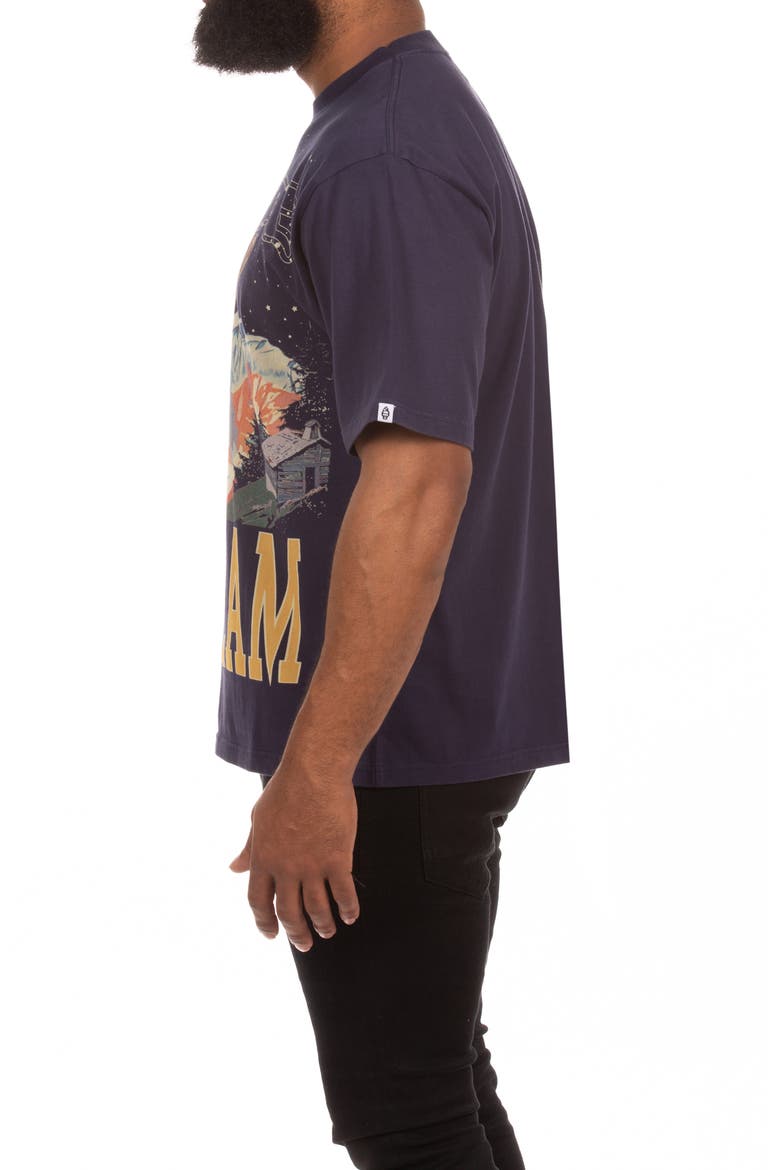 Candy Mountain Graphic T-Shirt, Alternate, color, ECLIPSE