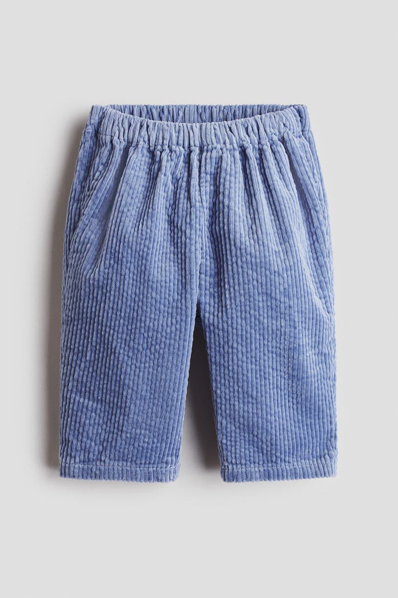 Cotton Corduroy Pants, Alternate, color, Light dusty blue