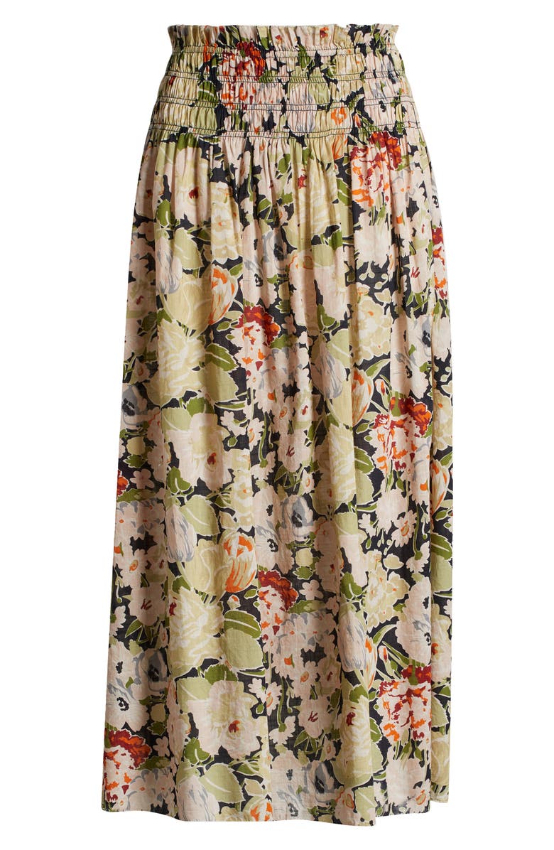The Canary Floral Maxi Skirt