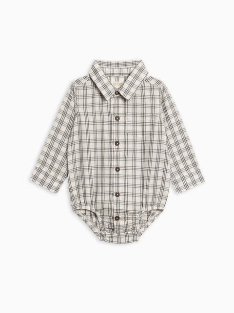 Theo Poplin Collar Bodysuit (Baby)