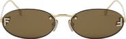 Fendi 'Fendi First 54mm Oval Sunglasses