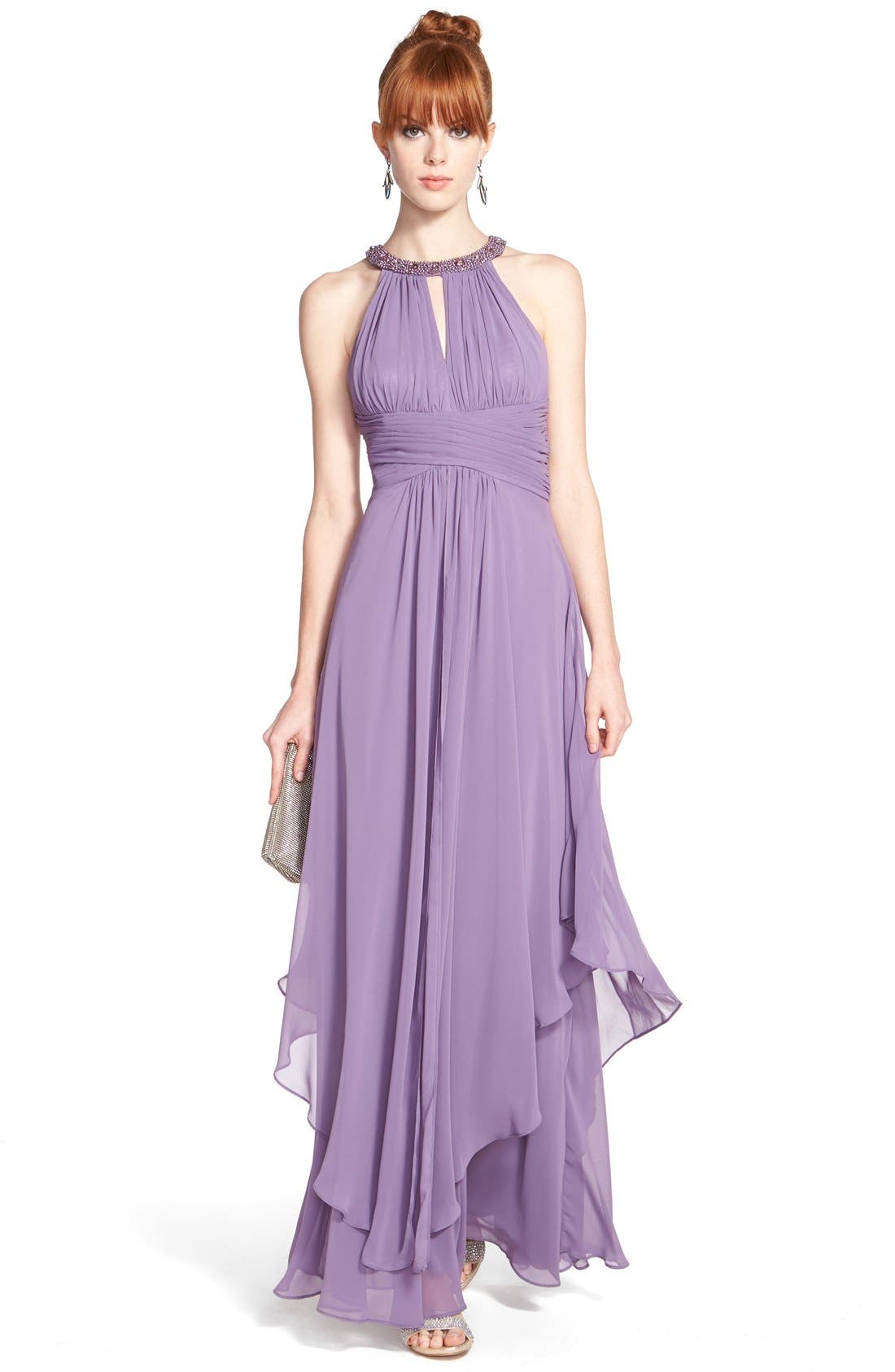 Whiting & Davis 'Pyramid' Mesh Clutch, Alternate, color, 