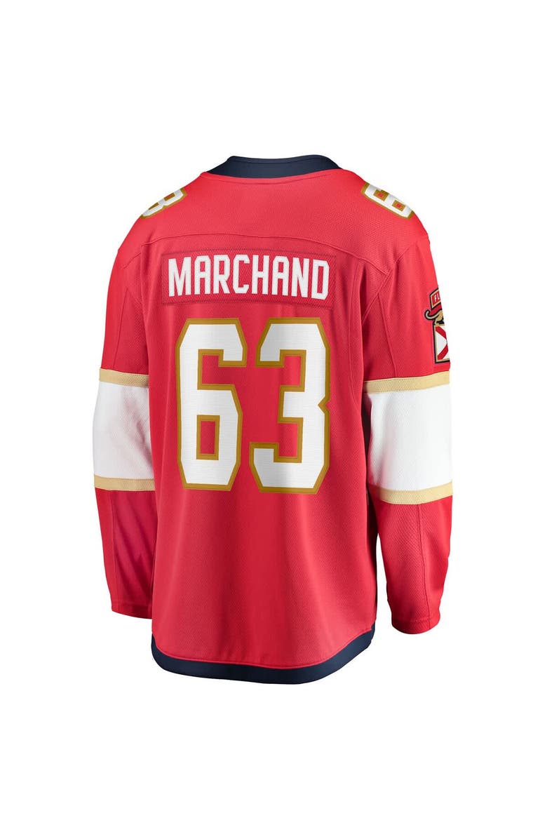 FANATICS Men's Fanatics Brad Marchand Red Florida Panthers Home Breakaway Jersey, Alternate, color, Red
