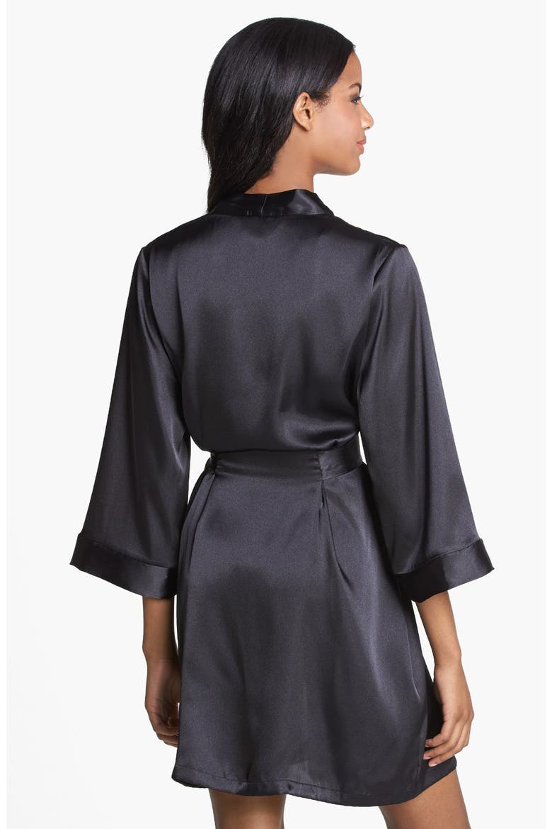 Kimono Robe, Alternate, color, BLACK
