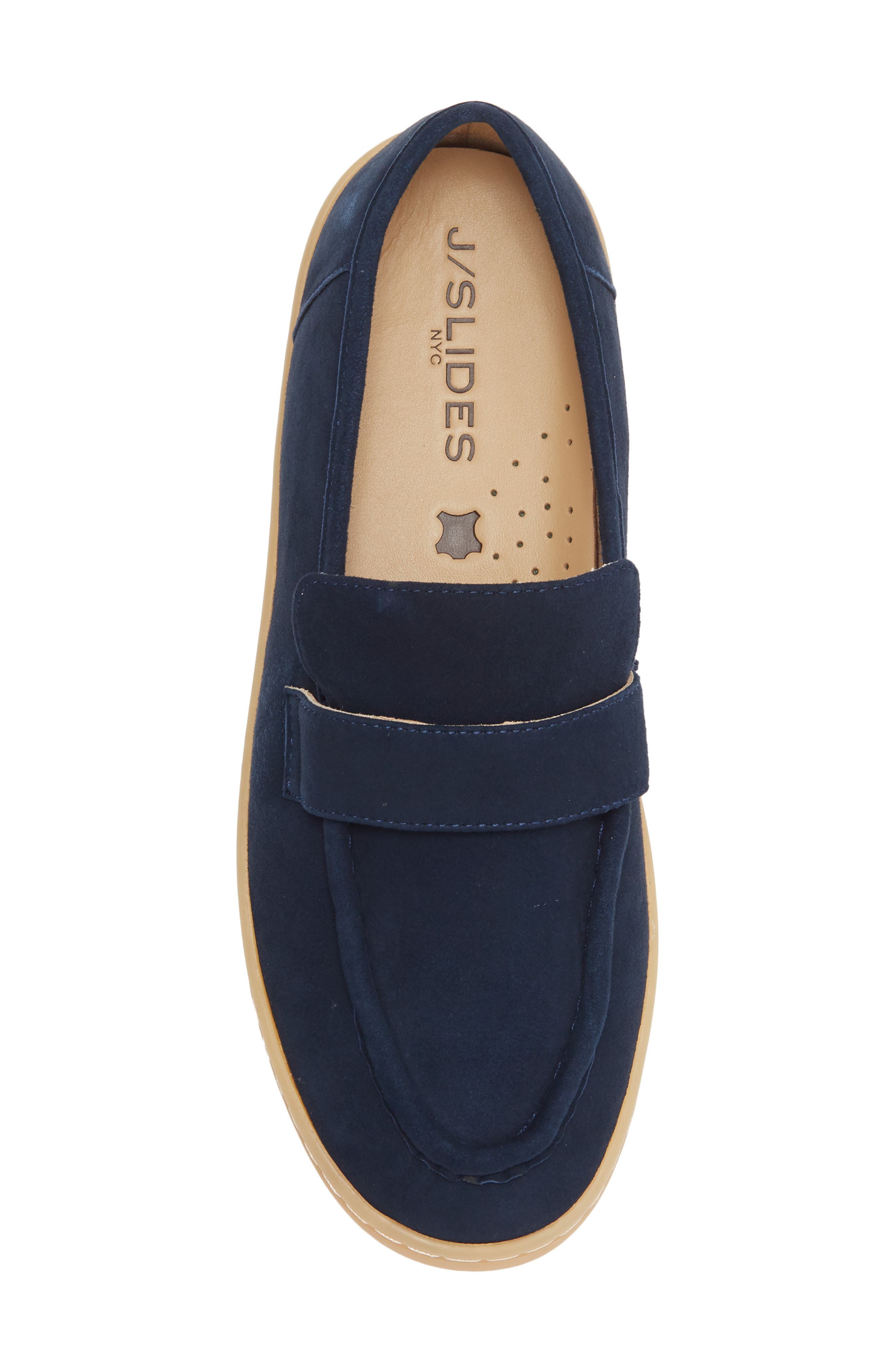 Heath Loafer, Alternate, color, NAVY