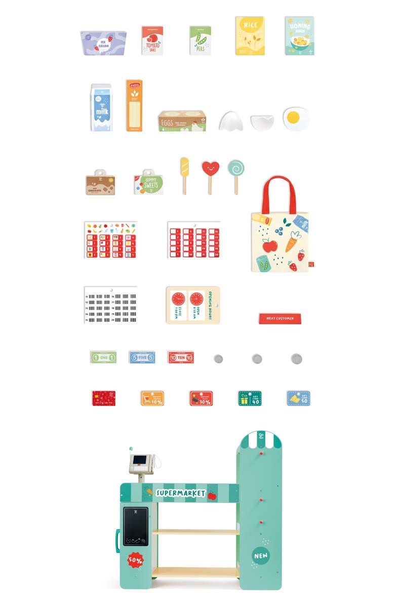 Hape Smart Supermarket Play Set, Alternate, color, 