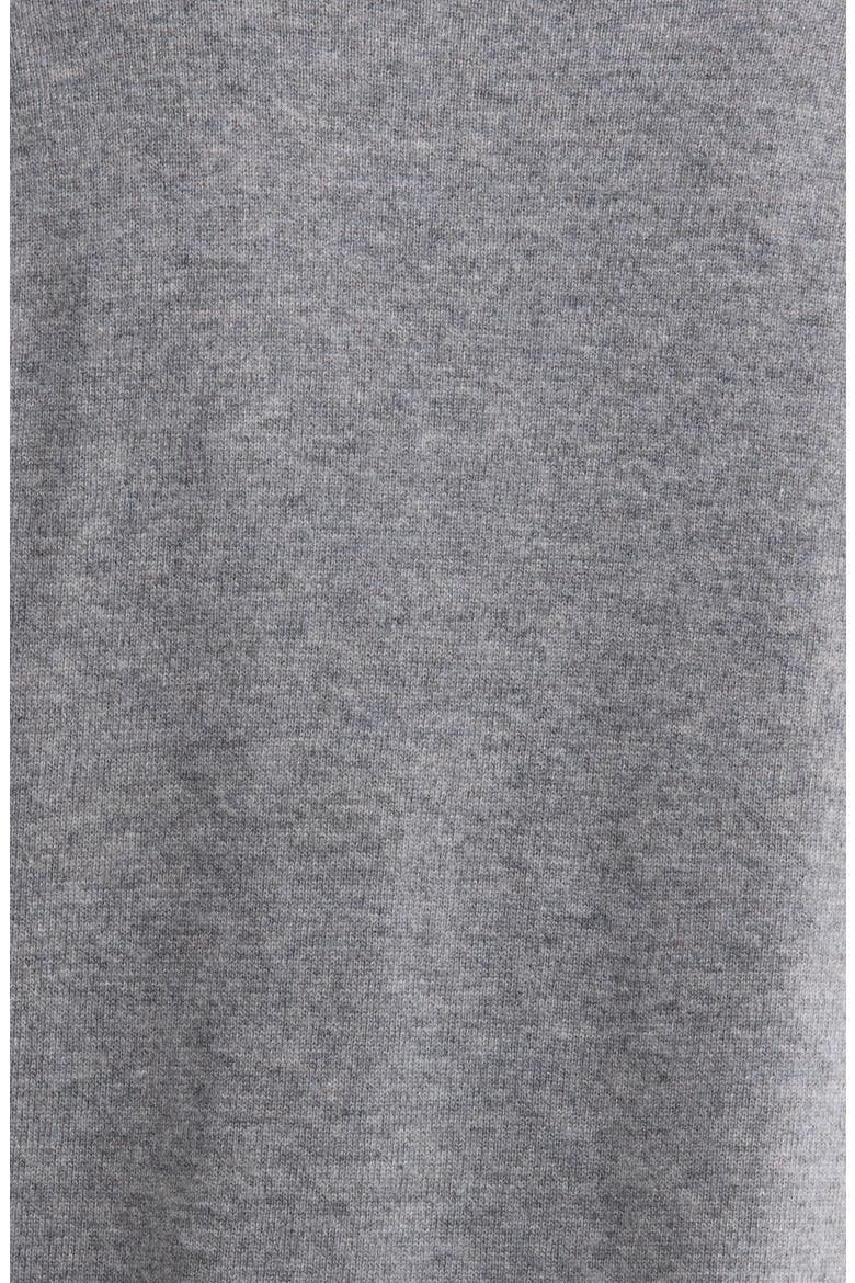 Intarsia Wool & Cashmere Sweater, Alternate, color, HEATHER GREY CHERRY