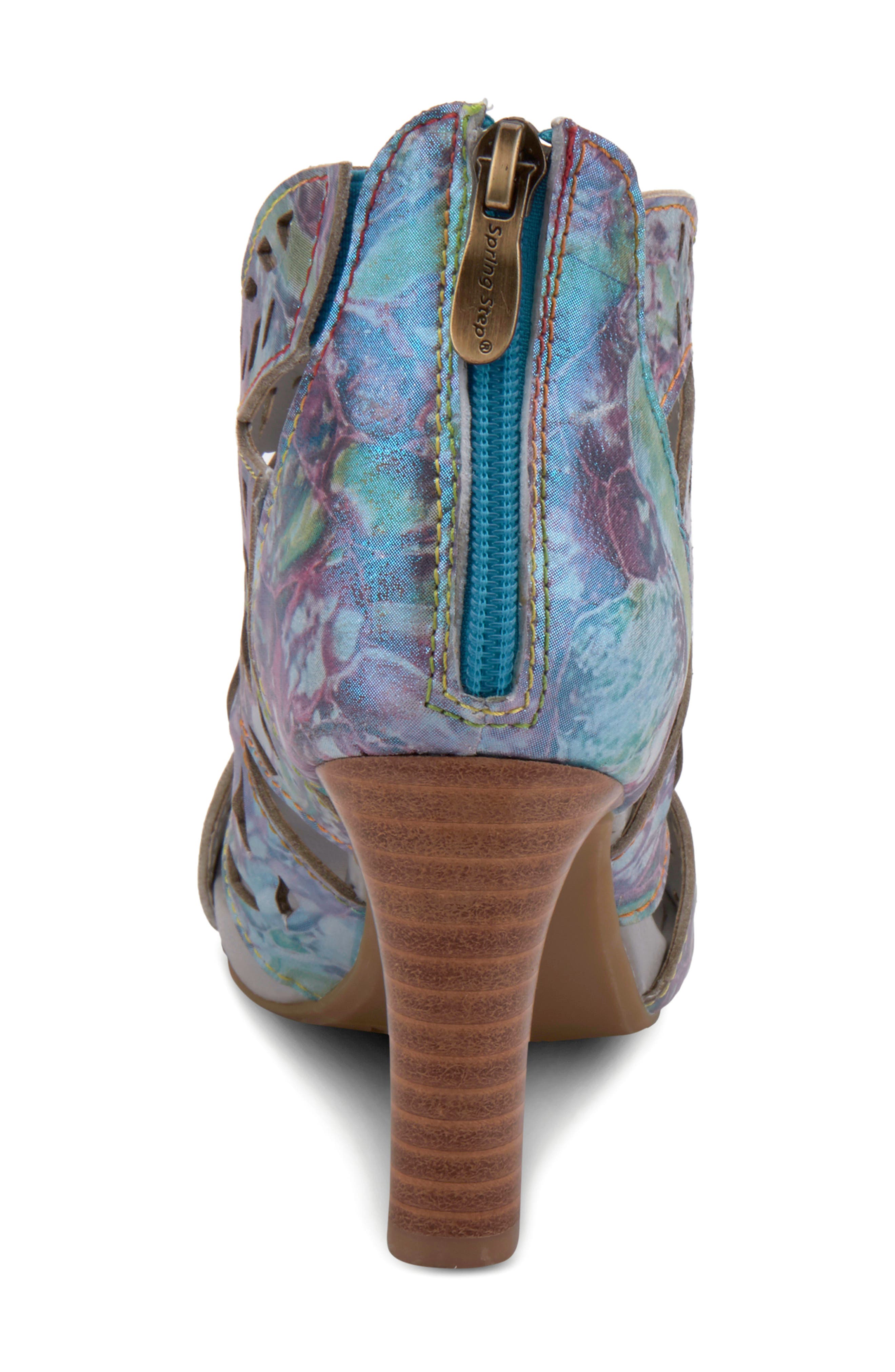 L'Artiste by Spring Step L'Artiste Amora Sandal, Alternate, color, Blue Leather