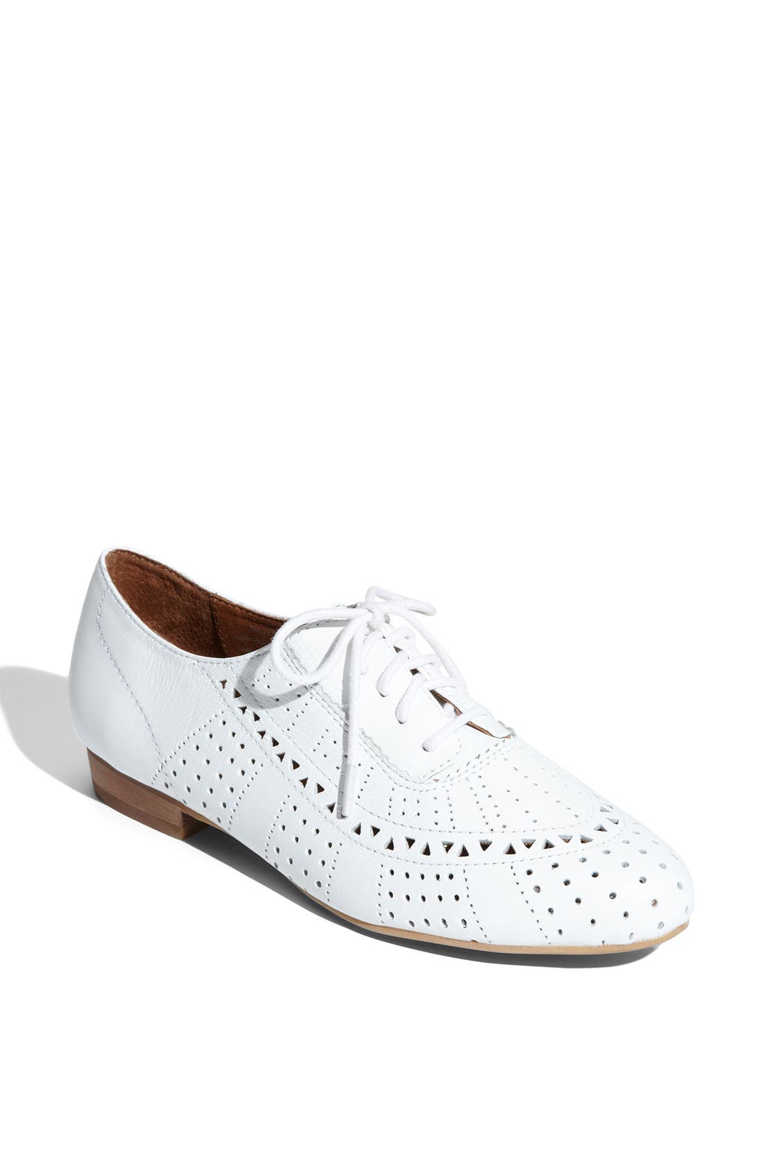 'Miller' Oxford, Main, color, WHITE