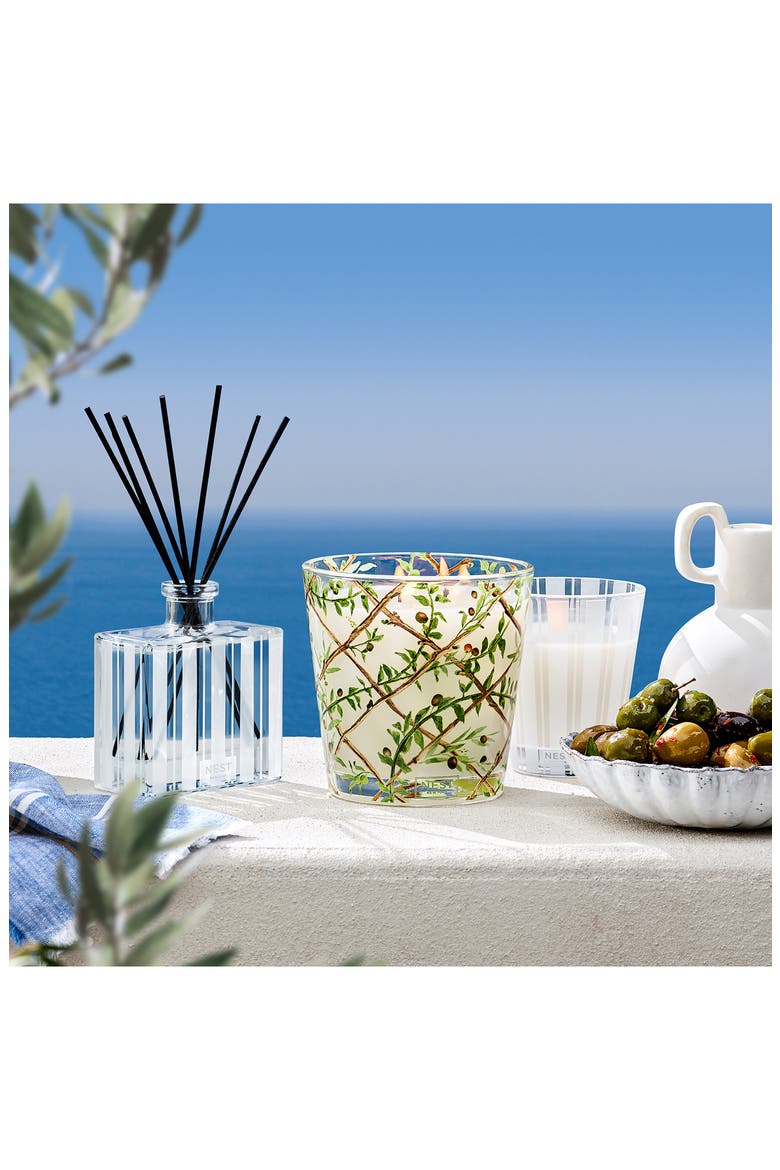 Santorini Olive & Citron Scented 3-Wick Candle (Limited Edition), Alternate, color, NO COLOR