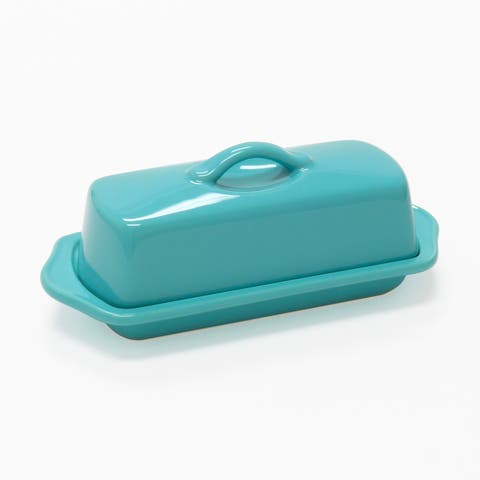 Full Size Ceramic Butter Dish, 8.5 Inch