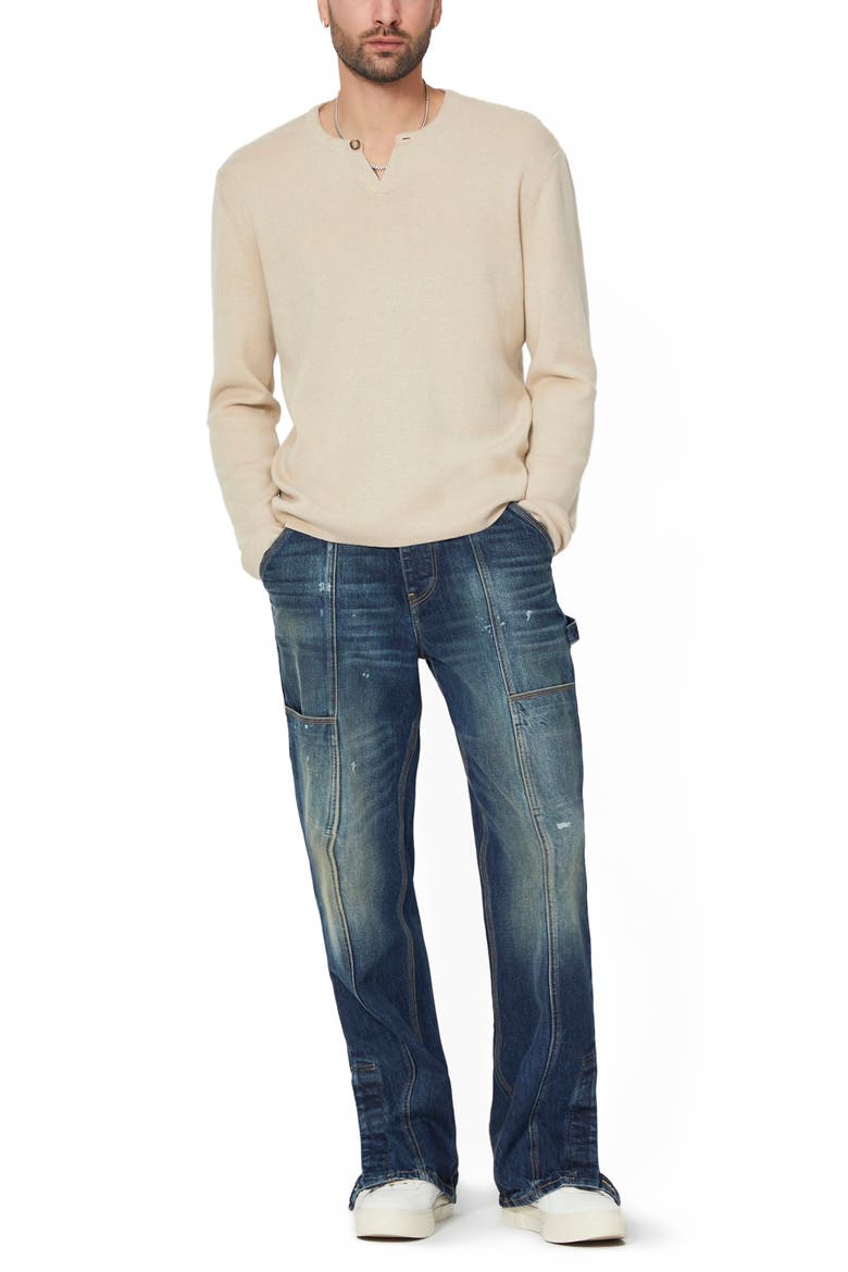 Straight Leg Carpenter Jeans, Alternate, color, SAVOY