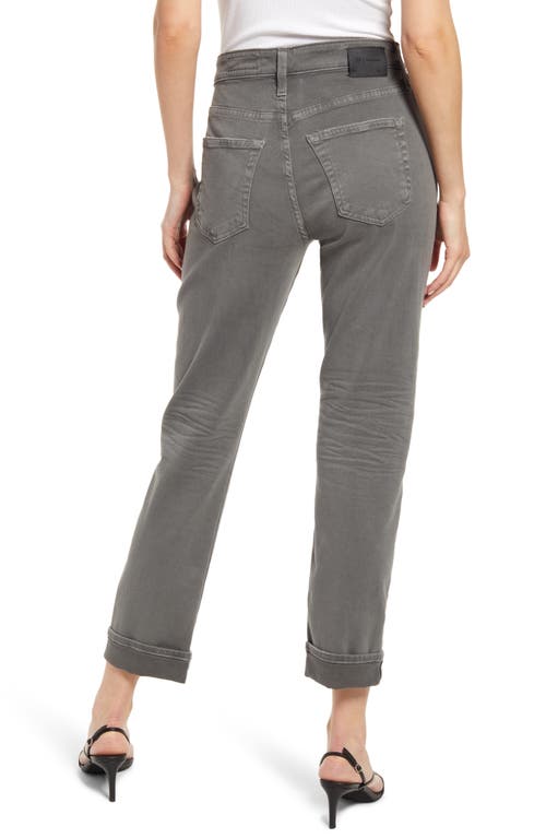 Ag Slouchy Ankle Slim Ex-boyfriend Jeans In 5 Yrs Sul Smooth Slate