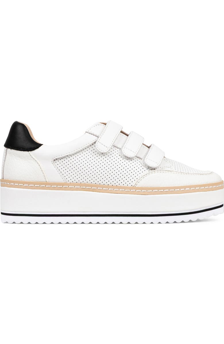 Donald Pliner Platform Sneaker, Alternate, color, Off White