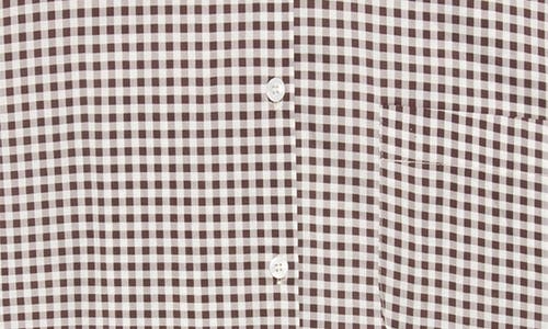 Deluc Lance Check Print Cotton Poplin Shirt In Multi