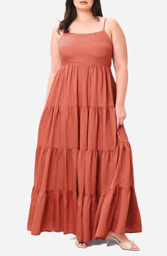 FLYING TOMATO Sleeveless Maxi Dress