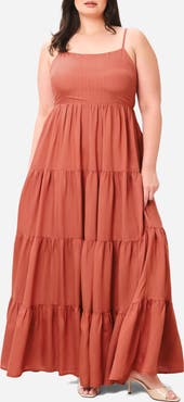 FLYING TOMATO Sleeveless Maxi Dress