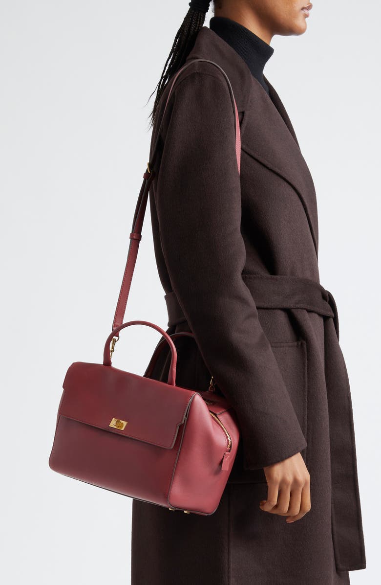 Anya Hindmarch Seaton Leather Handbag, Alternate, color,