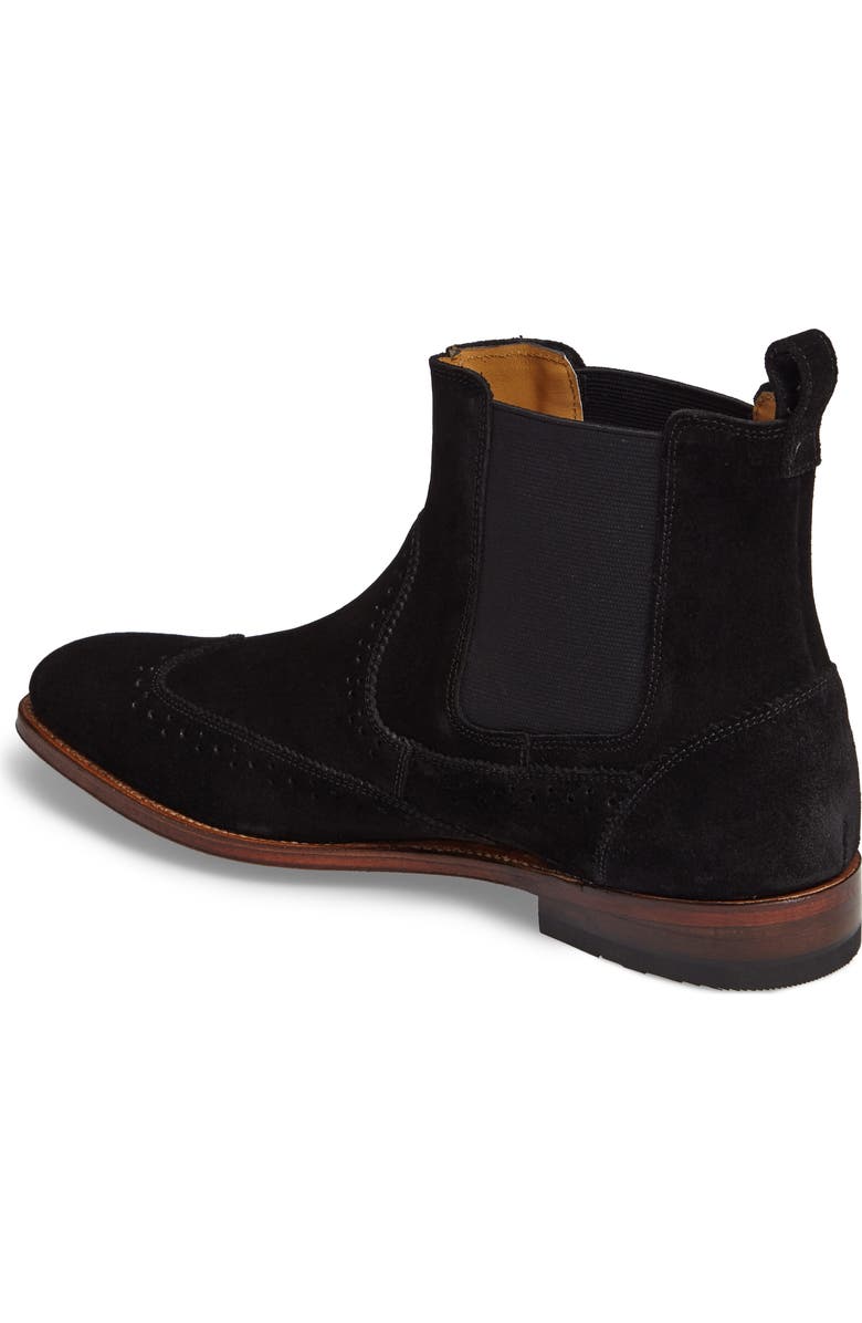 Stacy Adams Madison II Wingtip Chelsea Boot, Alternate, color,