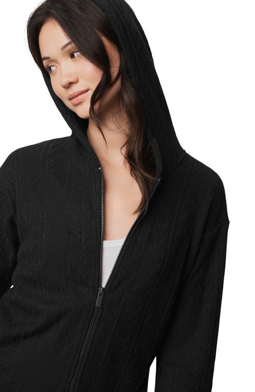 Splendid Sweatersoft Hoodie In Black