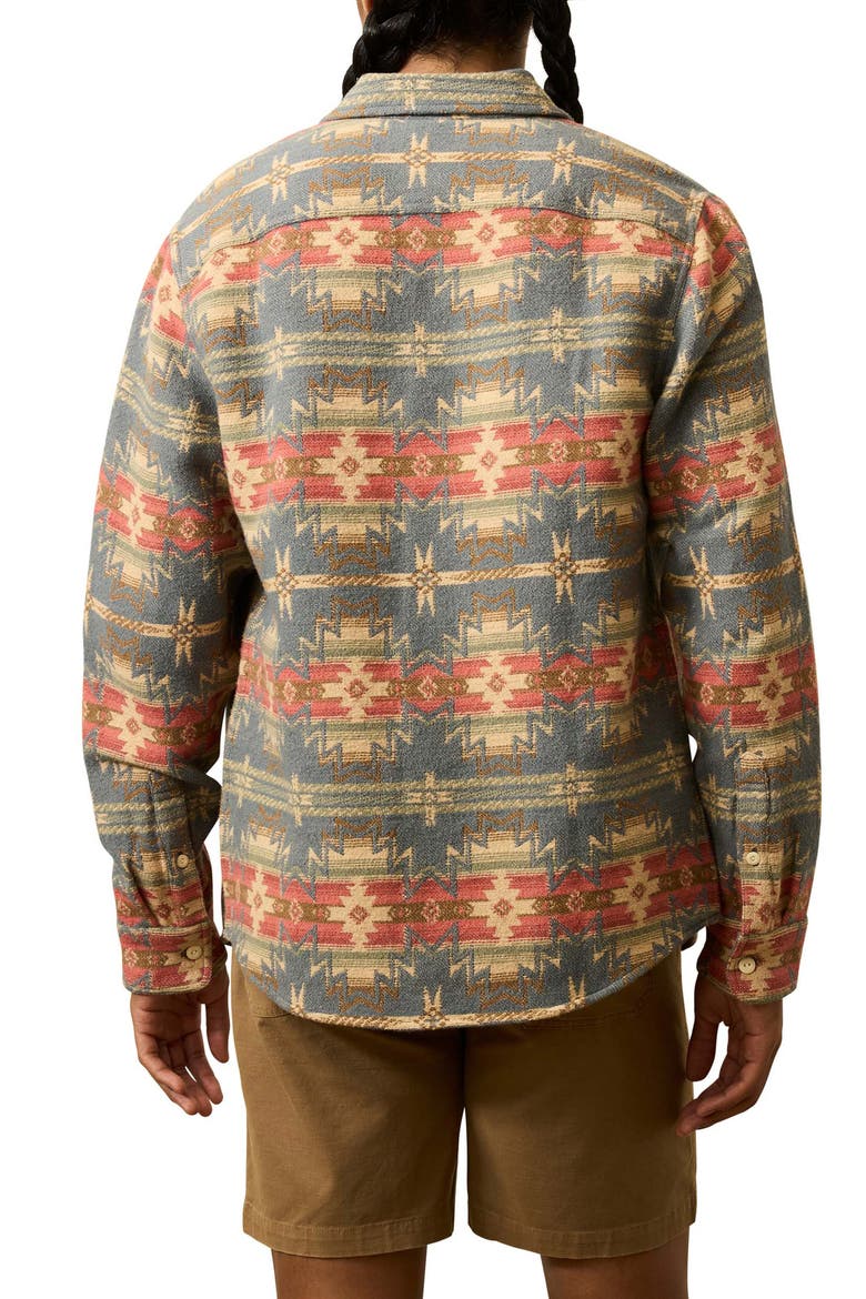 x Doug Good Feather Canyon Organic Cotton Overshirt, Alternate, color, FALL HARVEST