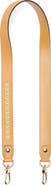 Longchamp Metallic Embroidered Leather Shoulder Strap