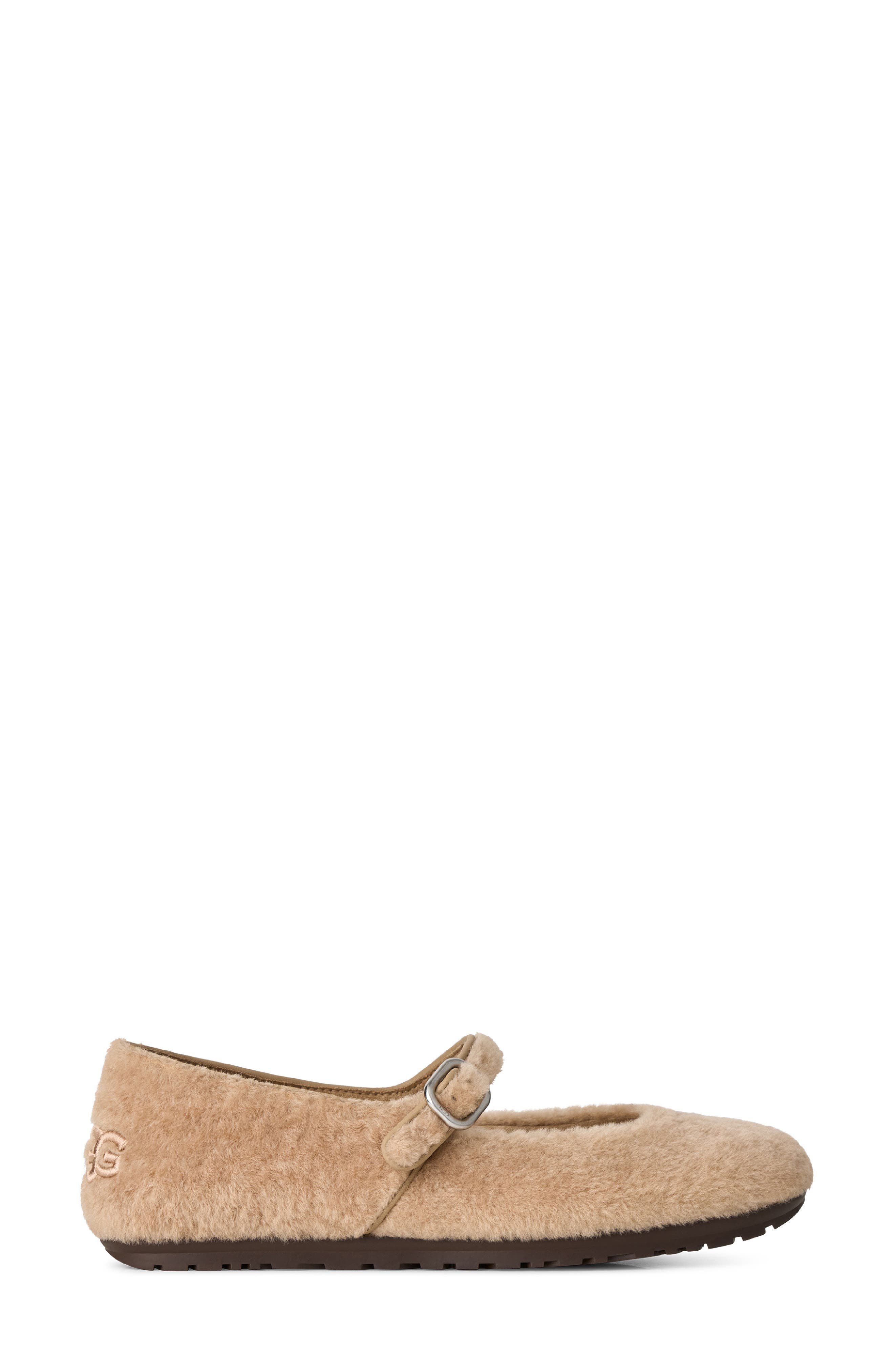 Quill Mary Jane Flat, Alternate, color, BEACHWOOD