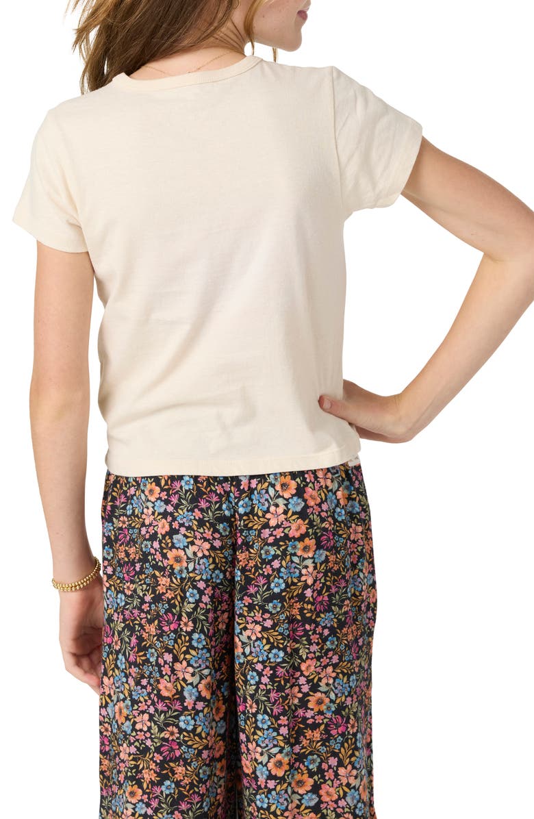 O'Neill Kids' Beachside Hibiscus Graphic T-Shirt, Alternate, color, 